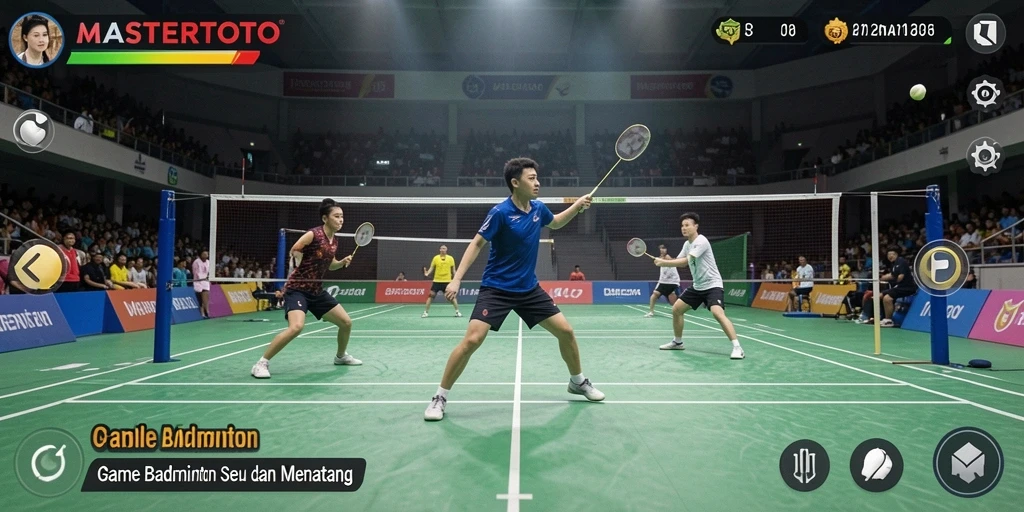 Antarmuka permainan MASTERTOTO yang interaktif dan menarik.