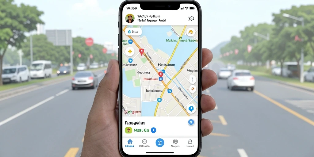 Antarmuka aplikasi WA369 yang sederhana dan informatif.