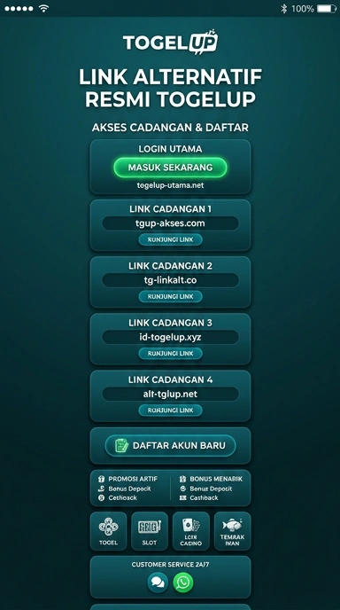 Link Alternatif Togelup untuk Akses Mudah
