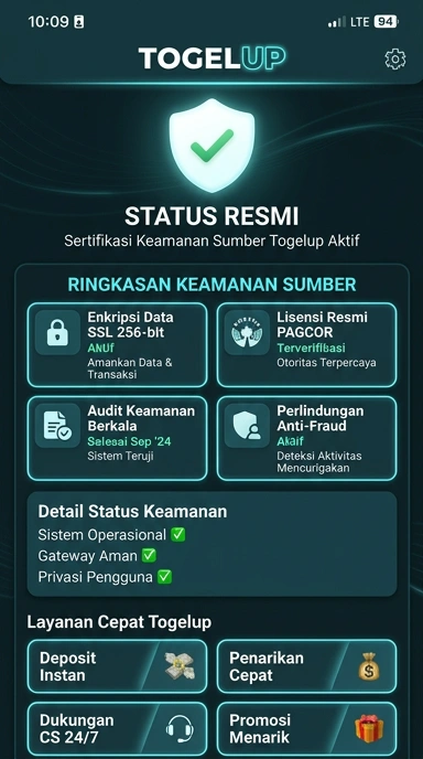 Kanal Resmi Togelup untuk Pengguna Android Indonesia